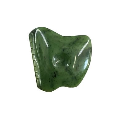 Body Massager Groene Nefriet Jade Gua Sha Scraping Massage Tool voor gezichtsspanning loslaten en zelfhulp