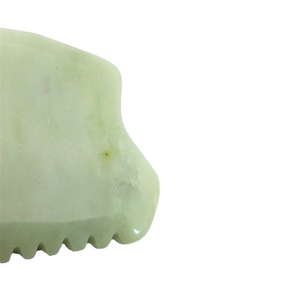 Ervaar de genezende voordelen van 2024 Xiuyan Jade met natuurlijke Gua Sha Body Scraping en Facial Scraping Plate