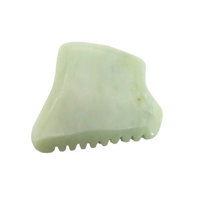 Ervaar de genezende voordelen van 2024 Xiuyan Jade met natuurlijke Gua Sha Body Scraping en Facial Scraping Plate