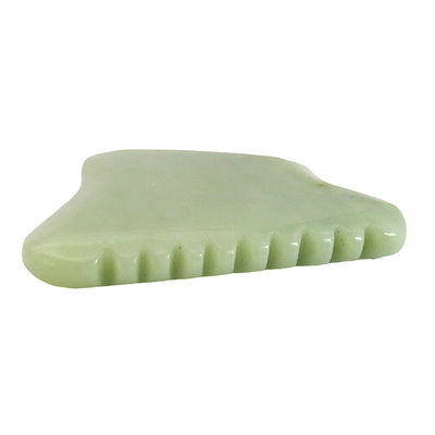 Ervaar de genezende voordelen van 2024 Xiuyan Jade met natuurlijke Gua Sha Body Scraping en Facial Scraping Plate