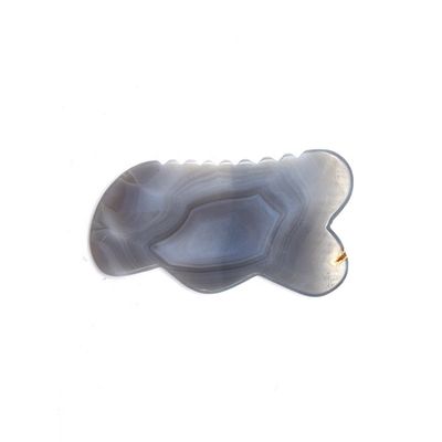 Handgemaakte natuurlijke Agate Gua Sha Scraping Massage Board voor Acupunctuur Therapie Handgemaakte en traditionele