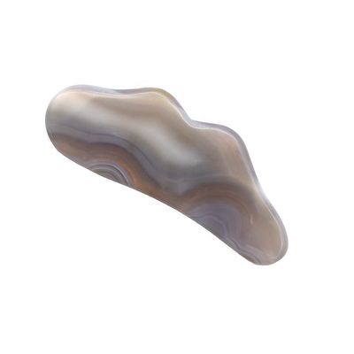 Handgemaakte natuurlijke Agate Gua Sha Steen Essentieel voor lichaamsmassage en acupunctuurbehandeling