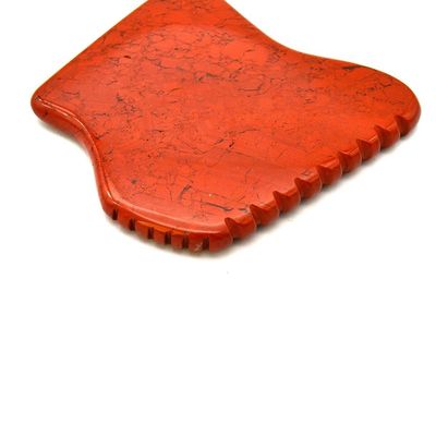 2024 aankomst Red Jesper Gua Sha Massage Tool voor lichaamsmassage Gepolijst Technisch en OEM ODM Aanvaarding