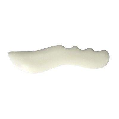Body Massager Witte Jade Gua Sha Steen voor het schrapen Gezichtsmassage Tools en Beauty SPA Massage