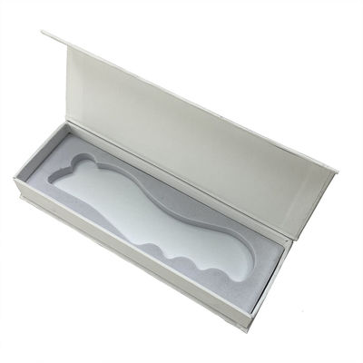 Body Massager Witte Jade Gua Sha Steen voor het schrapen Gezichtsmassage Tools en Beauty SPA Massage