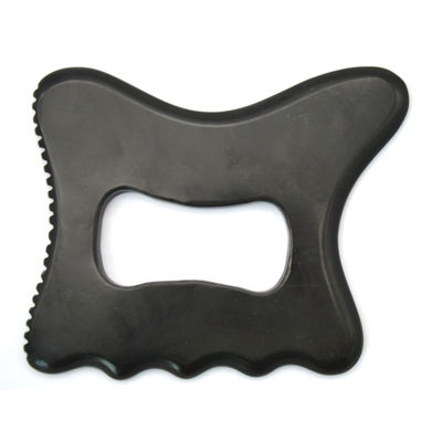 Professional Black Bian Stone Body Gua Sha Massage Tool voor persoonlijke gezondheidszorg en acupunctuur