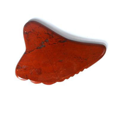 Rood Jasper Massage Hammer voor SPA Acupunctuur Lichaam Leg Gezicht Jade Guasha Massager Board Gua Sha Tool