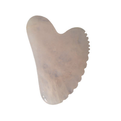 Gezicht Roze Hartvorm Roze Kwarts Jade Guasha Massager Gua Sha Board Massage Tool voor persoonlijke gezondheidszorg OEM/ODM