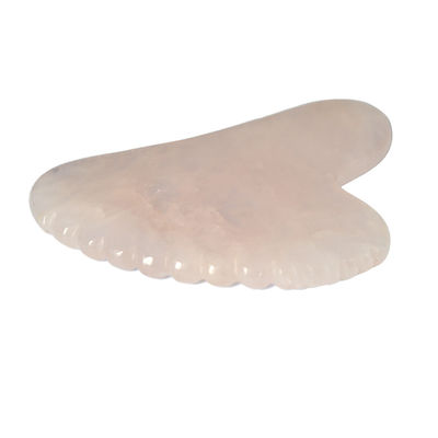 Gezicht Roze Hartvorm Roze Kwarts Jade Guasha Massager Gua Sha Board Massage Tool voor persoonlijke gezondheidszorg OEM/ODM