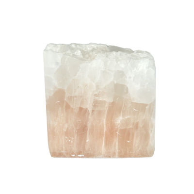 Regionaal kenmerk Roze kubusvormige essentiële olie aroma diffuser met onregelmatige kristal jade gletsjersteen