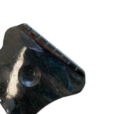 Gezichtssculptuur Donkergroen Nefriet Jade Gua Sha Stenen met Ridge Tanden en Duim Loops 2021 Populair