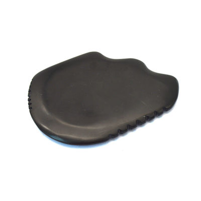 2024 Product Zwart Bian Steen Gezichtsmassage Jade Guasha Gua Sha Schrapen Massage Tool voor SPA Relaxerende gezichtsspiermassage