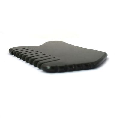Donkergroen Nefriet Gezicht Lichaam Jade Steen Guasha Massager Board voor persoonlijke gezondheidszorg en SPA Acupunctuur Massage Tool