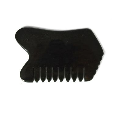 Donkergroen Nefriet Gezicht Lichaam Jade Steen Guasha Massager Board voor persoonlijke gezondheidszorg en SPA Acupunctuur Massage Tool