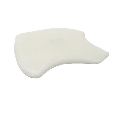 White Jade Gua Sha Massage Tool voor gezichtsmassage en lichaam SPA Acupunctuur Acupressure 9.5cm*7.5cm*0.7cm