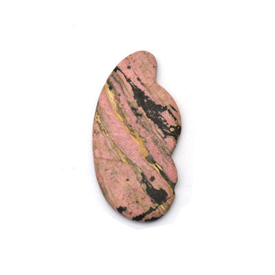 Multifunktioneel gezichtsmassageapparaat van roze rodonit jade Guasha massagebord Gua Sha massagetool voor gezondheidszorg
