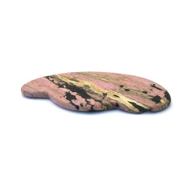 Krijg een duidelijke kaaklijn en verminderde zwelling met Roze Rhodonite Gua Sha Gezichtsgereedschappen Voor Gezicht Oogmassage Geheel lichaam