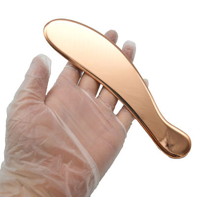 Koper Guasha Fysiotherapie Chiropractie IASTM Metaal Gua Sha Tools in Roze Gouden Kleur voor zachte weefsel mobilisatie