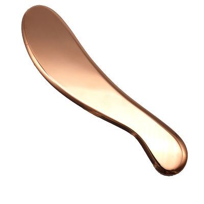 Koper Guasha Fysiotherapie Chiropractie IASTM Metaal Gua Sha Tools in Roze Gouden Kleur voor zachte weefsel mobilisatie