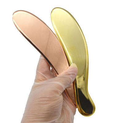 Koper Guasha Fysiotherapie Chiropractie IASTM Metaal Gua Sha Tools in Roze Gouden Kleur voor zachte weefsel mobilisatie