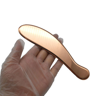 Koper Guasha Fysiotherapie Chiropractie IASTM Metaal Gua Sha Tools in Roze Gouden Kleur voor zachte weefsel mobilisatie