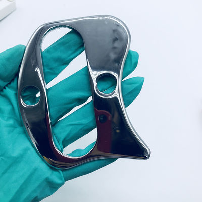 Voedingsmiddel van roestvrij staal Gua Sha Board in de vorm van Guasha Schrapen Massage Tool voor gezichtsmassage