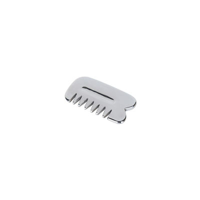 Gezichtsmassageur Authentiek zilver Terahertz Guasha Stone Gua Sha Comb voor anti-aging en gezichtsverjonging