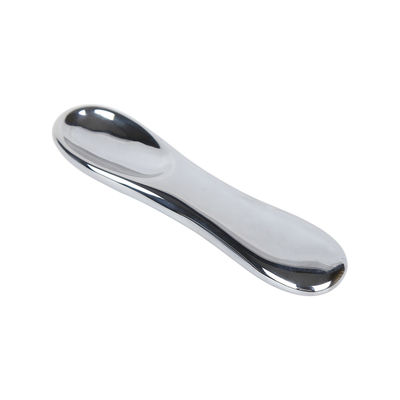 Gezichtsmassageur Luxe zilver Terahertz Steen Gua Sha Cosmetische oogcrème Spatula voor schoonheidszorg Cosmetische gereedschappen
