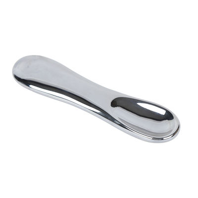 Gezichtsmassageur Luxe zilver Terahertz Steen Gua Sha Cosmetische oogcrème Spatula voor schoonheidszorg Cosmetische gereedschappen