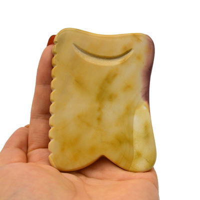 Chinese stijl Mookaite Body Massage Tools Voor schoonheid Guasha Stone Scrapping Face Gua Sha Stone Therapy Massage Tool Einde