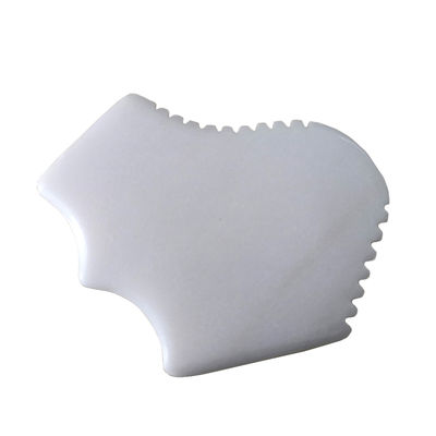 Massager 2024 Design Natural White Jade Gua Sha Board voor het schrapen Therapie Steengereedschap Massager