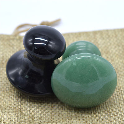 Champignonvormige Gua Sha Massage Stone Handgemaakte groene Aventurine Tool voor gezichtsverjonging