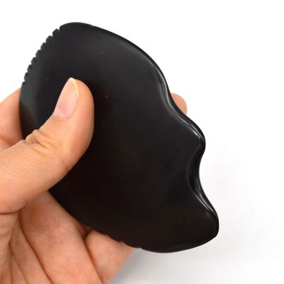 Traditionele Bian Stone Gua Sha Scraping Massage Tool voor lichaam gezondheidszorg revitalisatie