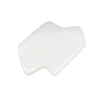 Beschikbaar Logo Natuurlijke witte jade Gua Sha Schrapen Therapie Guasha Tools voor lichaams- en gezichtsmassage met infraroodfysiotherapie