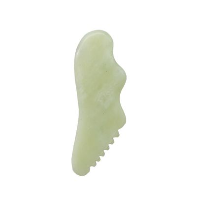 Custom Natural Xiuyn Jade Guasha Tool Stone Scraping Massage Gua Sha Board Voor schoonheid met certificaat en aangepast logo