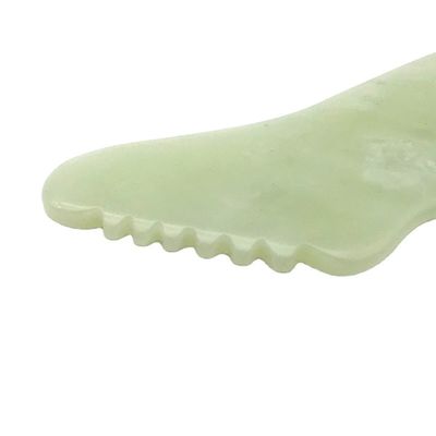 Custom Natural Xiuyn Jade Guasha Tool Stone Scraping Massage Gua Sha Board Voor schoonheid met certificaat en aangepast logo