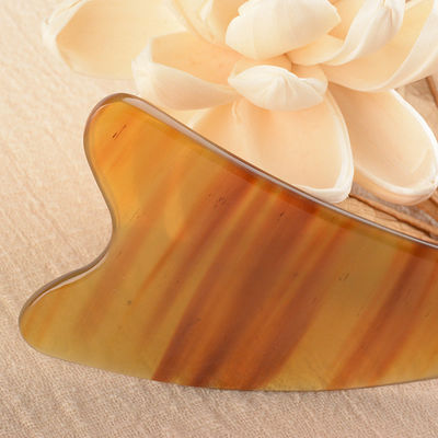 OEM/ODM Acceptabel Ox Horn Guasha Massage Tool voor Gezicht en Lichaam Natuurlijke Gua Sha Stone Tool
