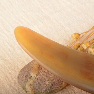 OEM/ODM Acceptabel Ox Horn Guasha Massage Tool voor Gezicht en Lichaam Natuurlijke Gua Sha Stone Tool
