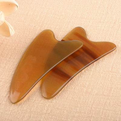 OEM/ODM Acceptabel Ox Horn Guasha Massage Tool voor Gezicht en Lichaam Natuurlijke Gua Sha Stone Tool