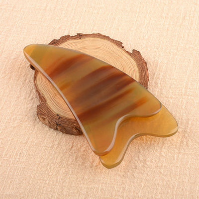 OEM/ODM Acceptabel Ox Horn Guasha Massage Tool voor Gezicht en Lichaam Natuurlijke Gua Sha Stone Tool