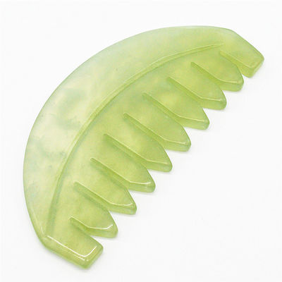 Muziek Functie 2024 Jade Gua Sha Natuurlijke Xiuyan Haar Kam Jade Kammen Huidverzorging Tools ABK-90 voor huidverzorging liefhebbers