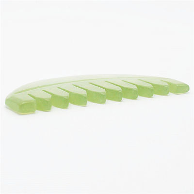 Muziek Functie 2024 Jade Gua Sha Natuurlijke Xiuyan Haar Kam Jade Kammen Huidverzorging Tools ABK-90 voor huidverzorging liefhebbers
