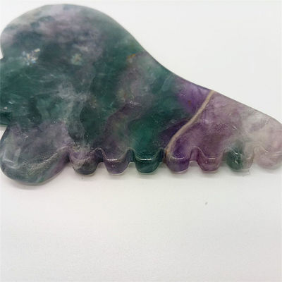 Aankomst Fluorite Jade Gua Sha Board voor Body Massage Tool in kleurrijk