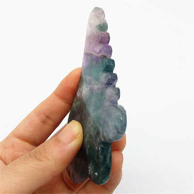 Aankomst Fluorite Jade Gua Sha Board voor Body Massage Tool in kleurrijk