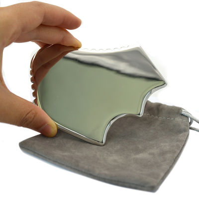 Massager Ruwe staal Gua Sha Massage gereedschap voor gezicht en lichaam 304L medische kwaliteit