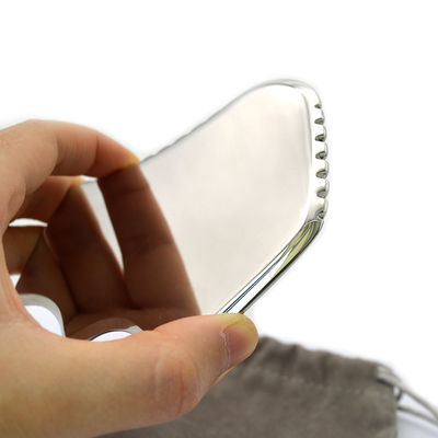 Massager Ruwe staal Gua Sha Massage gereedschap voor gezicht en lichaam 304L medische kwaliteit