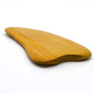 Natuurlijke hout Gua Sha Tool voor gezichtsschrapen Massage Handmatig bedrade besturing Gezichtsmassageur Houten bord schrapen
