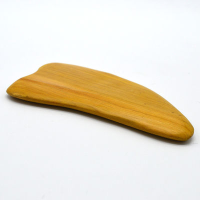 Natuurlijke hout Gua Sha Tool voor gezichtsschrapen Massage Handmatig bedrade besturing Gezichtsmassageur Houten bord schrapen