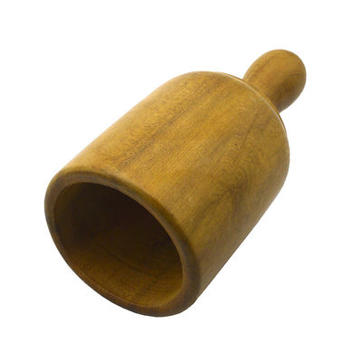 Geel houten Guasha Massage Cupping Set Hout Therapy Gua Sha Body Tools Houten gezondheid Massager Tools met muzikale functie
