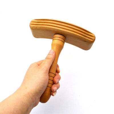 Multifunktioneel spierrelaxatie massage lichaam Hout massagetool massagehammer voor gezondheidszorg